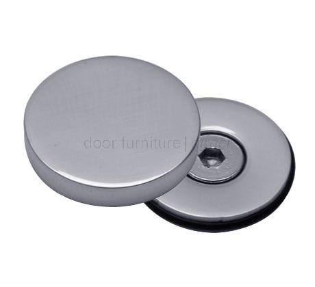 Polished Chrome Concealed Bolt Head Cover Plate