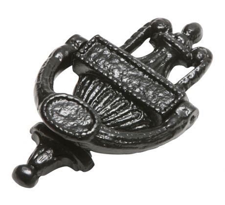 Black Antique Urn Front Door Knocker 578