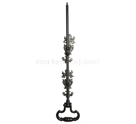 Black Antique Traditional Ornate Bell Pull 521mm 828