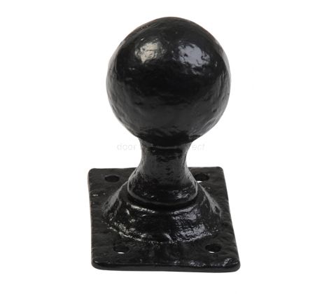 Black Antique Ball Mortice Door Knobs 1069
