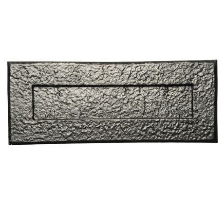 Black Antique Letter Plate 265x105mm 1083