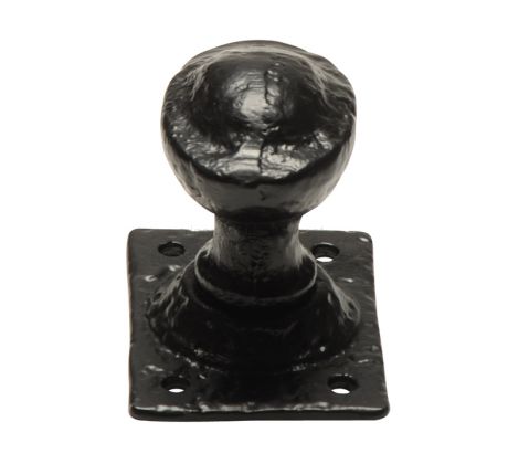 Black Antique Mortice Door Knobs 1089