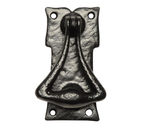 Black Antique Door Knocker 101x50mm 1117