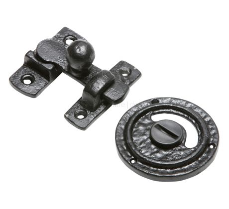 Black Antique Privacy Bolt 1150