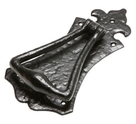 Black Antique Door Knocker 228x120mm 1197