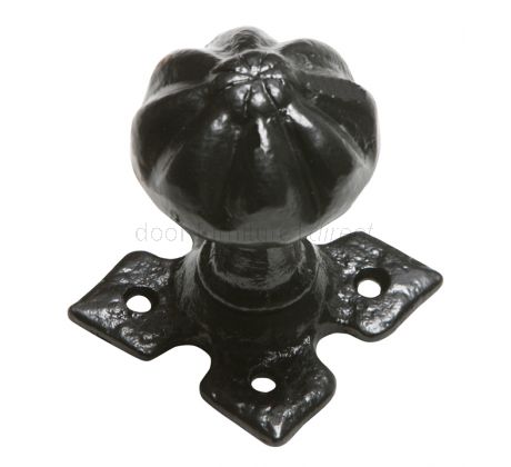 Black Antique Mortice Door Knobs 50mm 1205