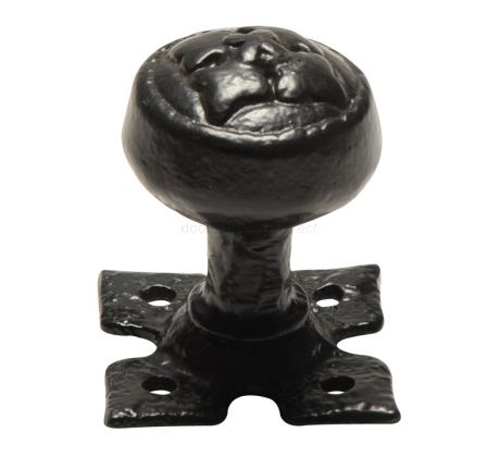 Black Antique Mortice Door Knobs 50mm 1207