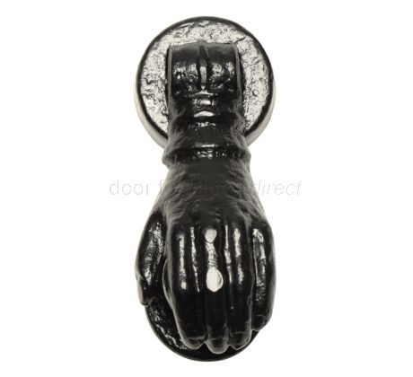 Black Antique Hand Door Knocker 165x70mm 1239