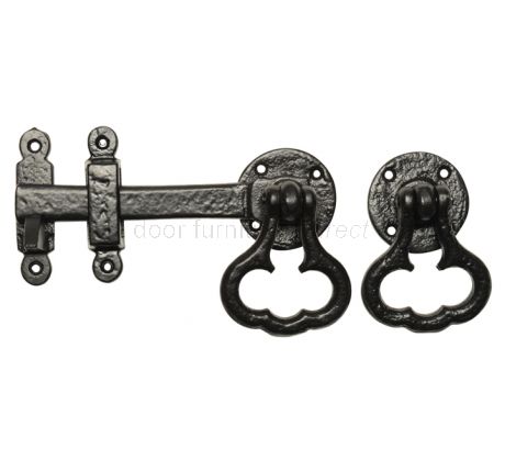 Black Antique Gate Latch 152mm 1246