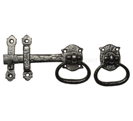 Black Antique Gate Latch 177mm 1251