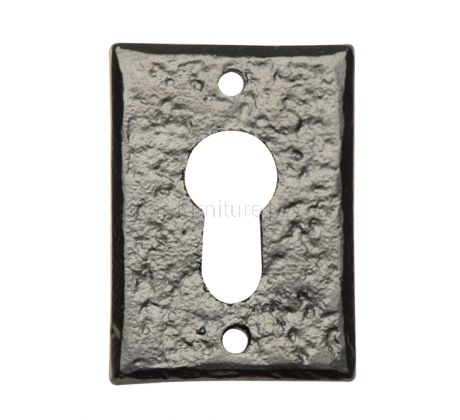 Black Antique EURO Profile Escutcheon 70x50mm 1400