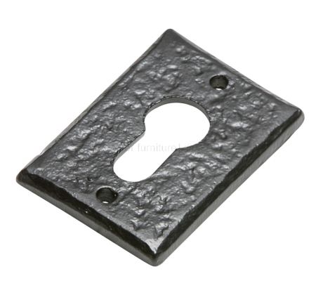 Black Antique EURO Profile Escutcheon 70x50mm 1400
