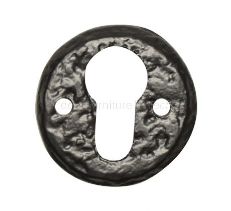 Black Antique EURO PROFILE Escutcheon 50mm 1401