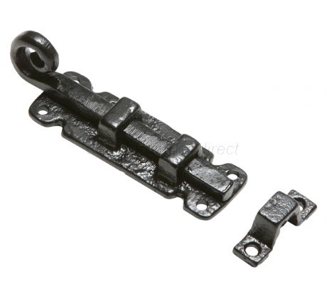 Black Antique Bolt Straight 101mm 1546