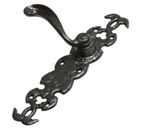 Black Antique Lever Latch Door Handles 1563