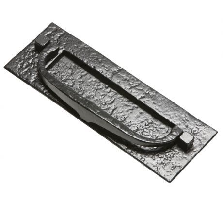 Black Antique Letter Plate 295x108mm 1963