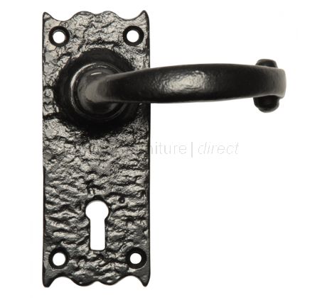 Antique Lever Lock Door Handles 127x50mm 2488