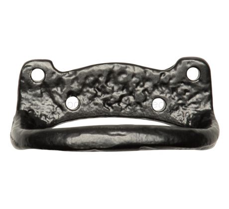 Black Antique Sash Pull 79x31mm 2586