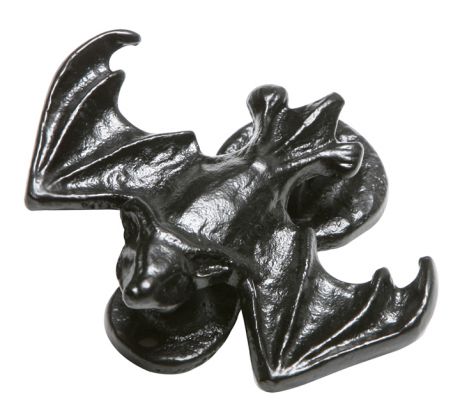 Black Antique Bat Bedroom Door Knocker 2621