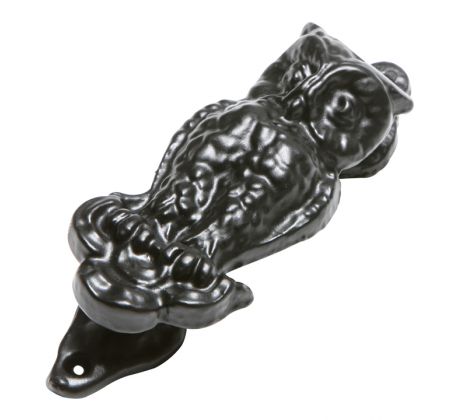 Black Antique Owl Bedroom Door Knocker 2623