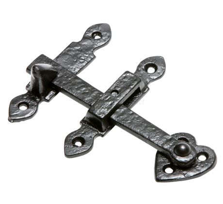 Black Antique Thumb Latch 203x63mm 3619