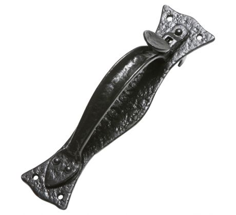 Black Antique Thumb Latch 260x73mm 3628