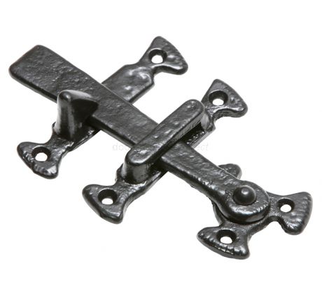Black Antique Thumb Latch 190x63mm 3630