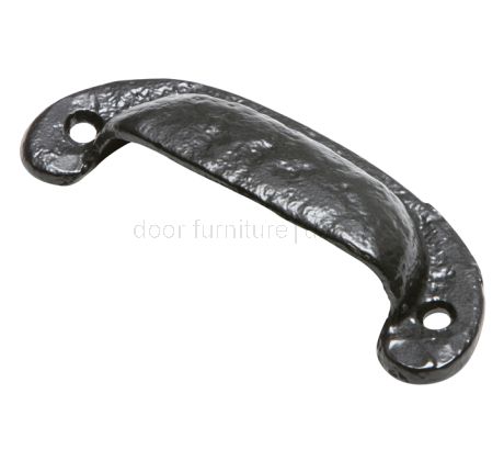 Black Antique Drawer Pull Handle 108mm 3960