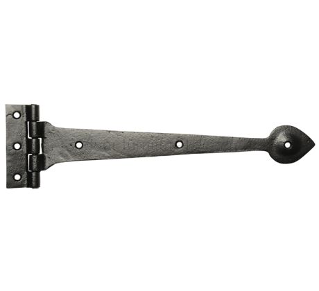 Smooth Black Iron Tee Hinges 3679 In Pairs