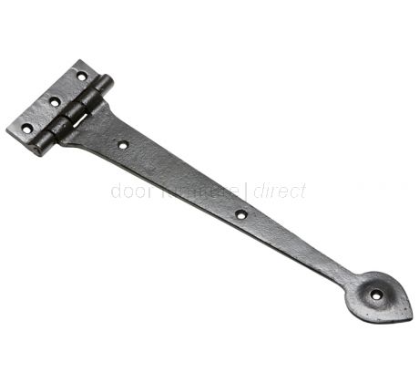 Smooth Black Iron Tee Hinges 3679 In Pairs