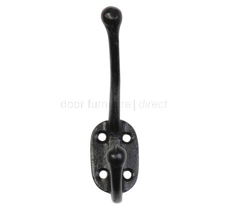Black Iron Hat and Coat Hook 4269