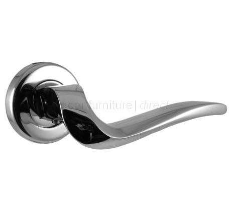 Sorrento Capri Chrome Lever Door Handles