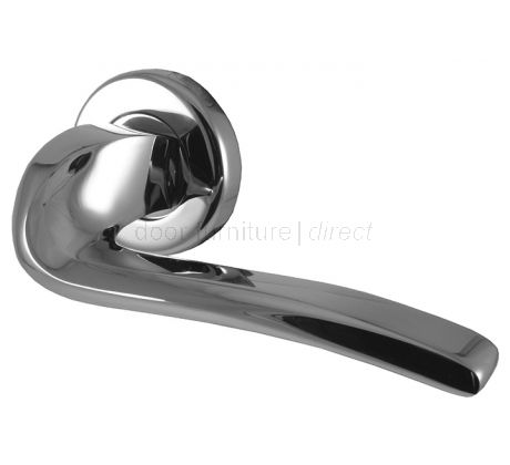 Sorrento Capri Chrome Lever Door Handles