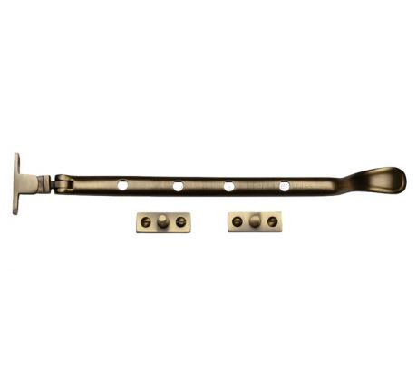 Heritage V990 Antique Brass Window Casement Stay