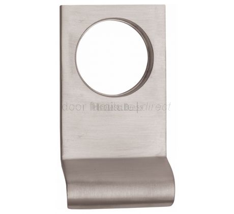 Heritage Satin Nickel Square Edge Cylinder Pull 84x45mm