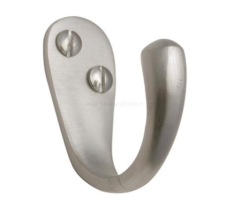 Heritage V1040 Satin Nickel Single Coat Hook 43mm