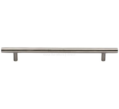 Heritage C0361 Satin Nickel T-Bar Cabinet Handle 267mm
