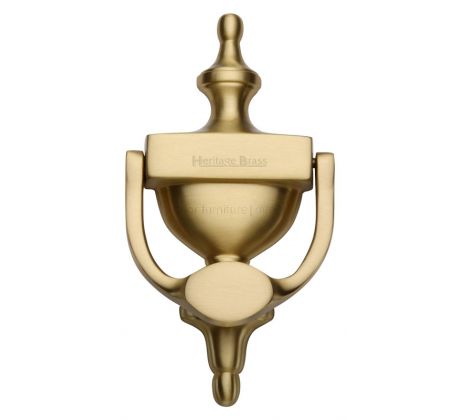 Heritage V910 Satin Brass Large Victorian Urn Knocker 195mm