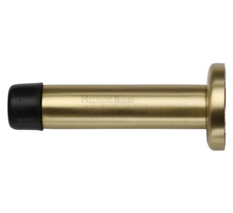 Heritage V1192 Satin Brass Projection Door Stop 76mm