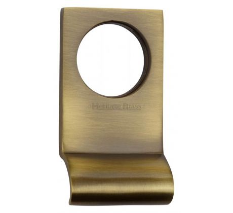 Heritage V933 Antique Brass Square Cylinder Pull 84x45mm