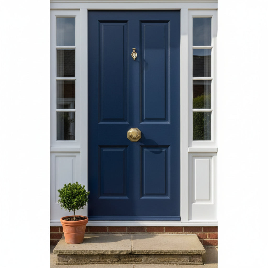 Heritage V890 Antique Brass Octagonal Centre Door Knob 3in