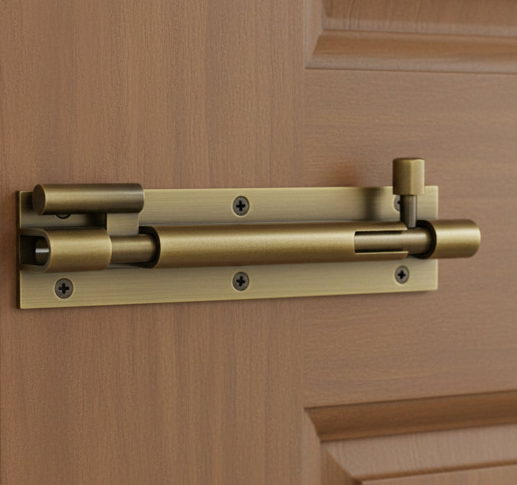 Heritage C1582 Antique Brass Barrel Bolt Necked 6x1.1/4in