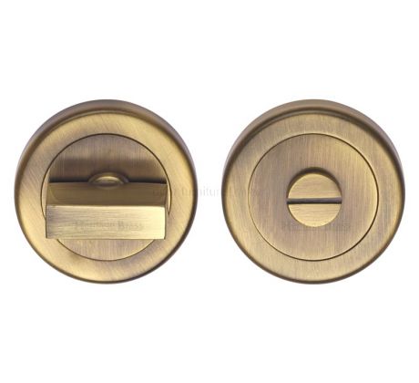 Heritage V4035 Antique Brass Turn and Release 53mm