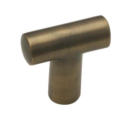 Heritage C2234 Antique Brass T Cabinet Pull