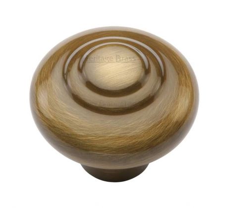 Heritage C3985 Antique Brass Bead Cupboard Knob