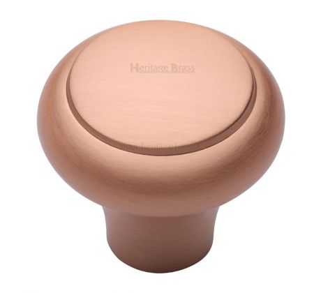 Heritage C3990 Edge Satin Rose Gold Cabinet Knobs