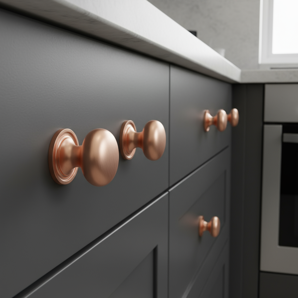 Heritage C2240 Satin Rose Gold Cabinet Knobs