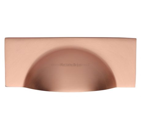 Heritage C2764 Satin Rose Gold Concealed Fix Drawer Pull