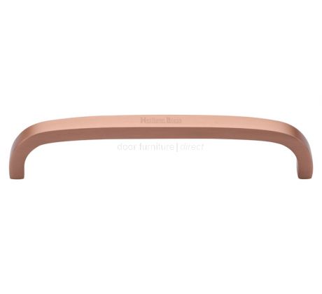 Heritage C1800 Satin Rose Gold D Shaped Cabinet Pull Handle