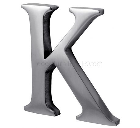 Polished Chrome Concealed Fix Front Door Letters A-Z 51mm C1565